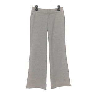 Banana Republic Light Heather Gray Bootcut Office Wear Trousers Size US 0P